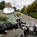 motorbike, road, speed