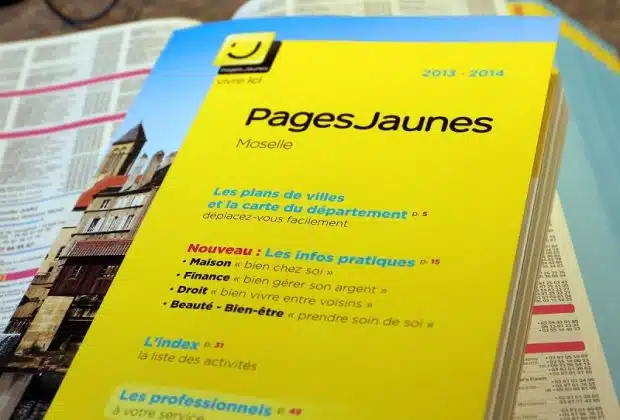 Pages jaunes et pages blanches différences et explications