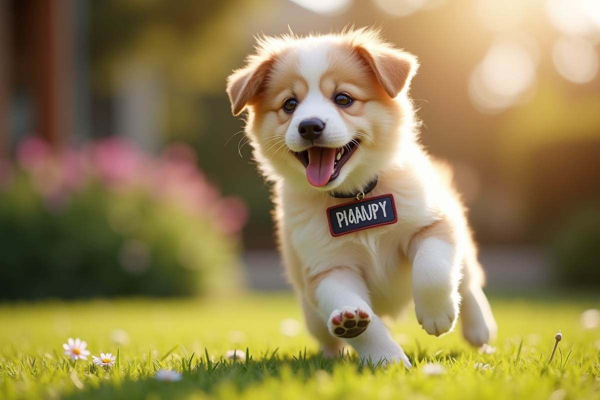 chien élégant