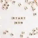 start now sign